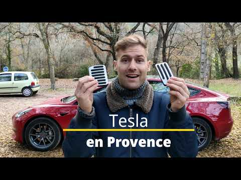 Accessoires Tesla Model,Kit de pédale de voiture, 3 pièces pédale d