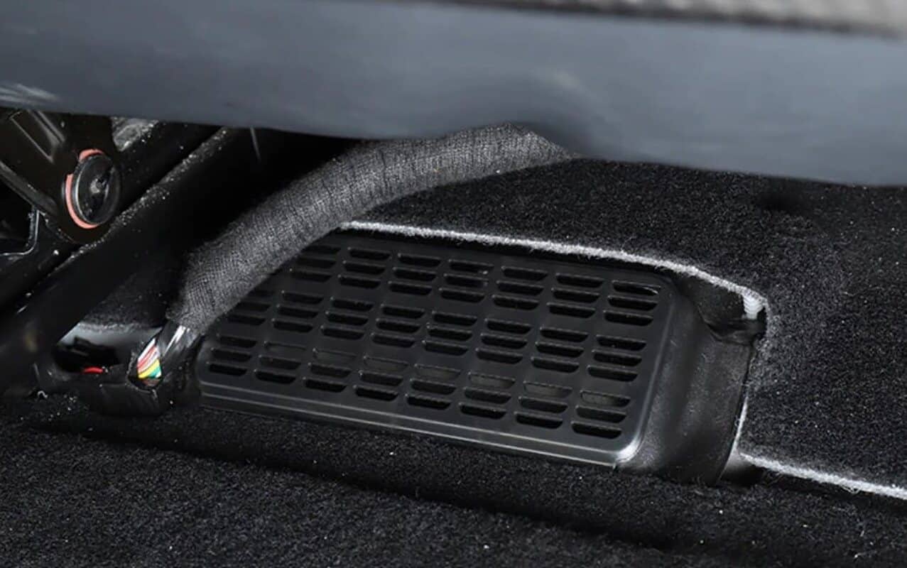 Housses De Grille D'aération Pour Tesla Model Y/3 - Protection Anti-poussière 25x11.8 Cm, 2 Pièces