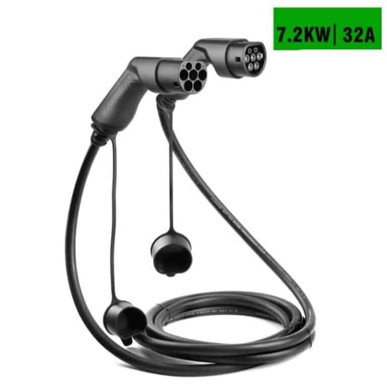 Câble de charge voiture électrique 7.2 kW 32A