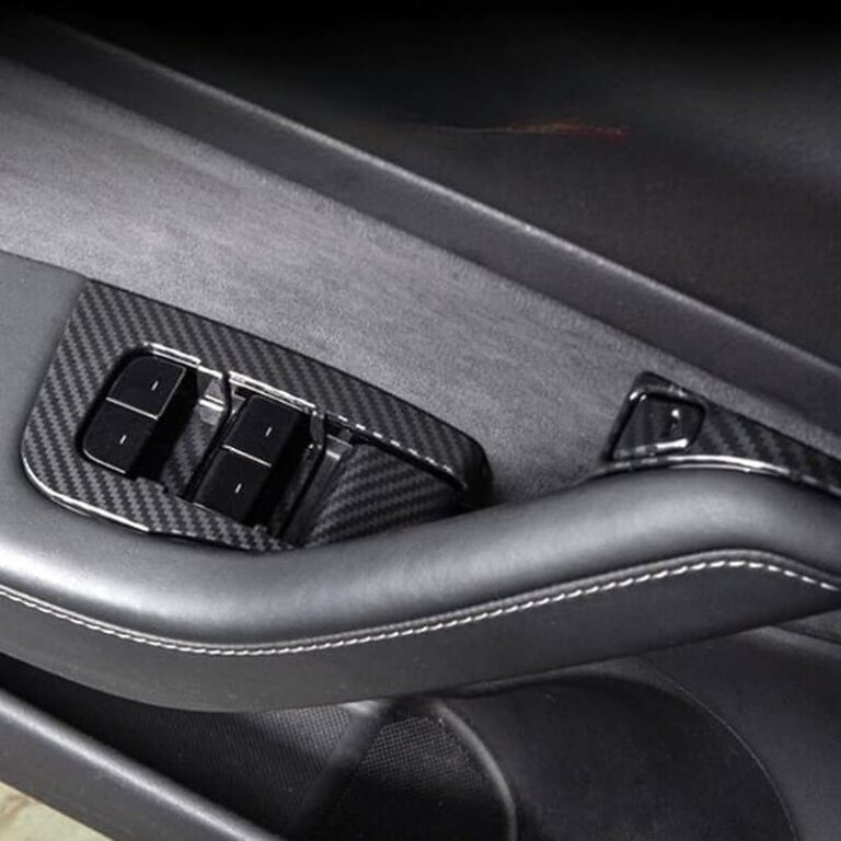 Covering boutons panneau de porte Tesla Model 3 Y
