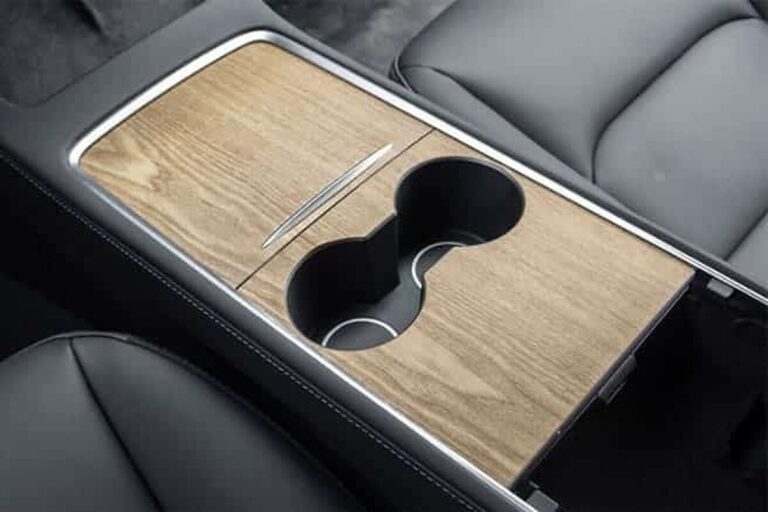 Covering panneau de commande central en bois Tesla Model 3 Y