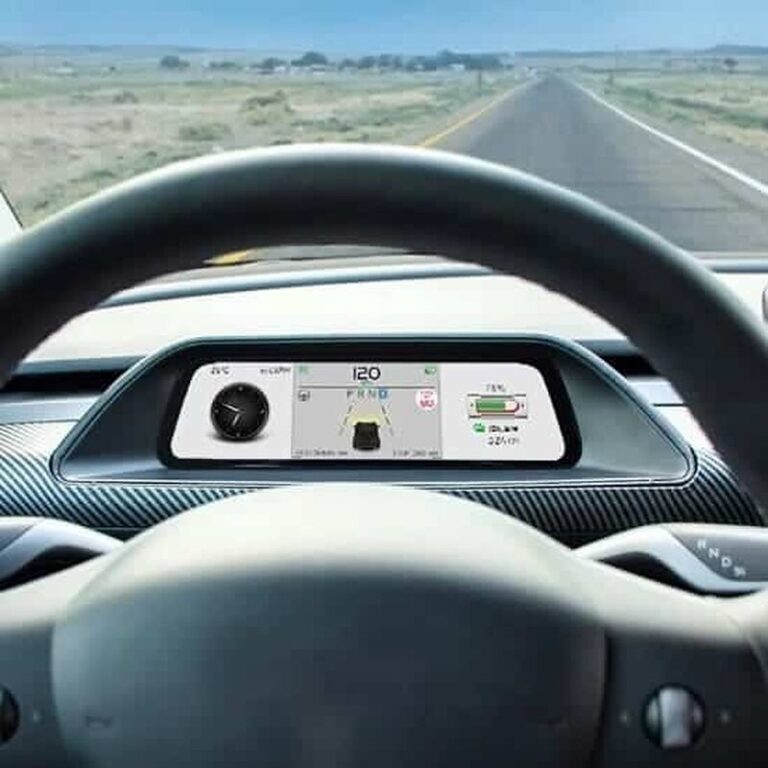 Écran tableau de bord Tesla Model 3 Y