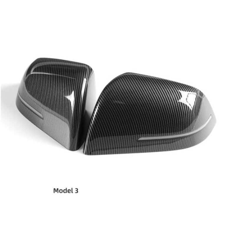 model 3 carbone brillant