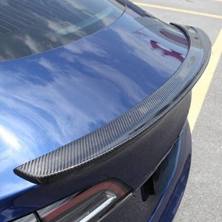 Becquet fibre de carbone Tesla Model 3 Y