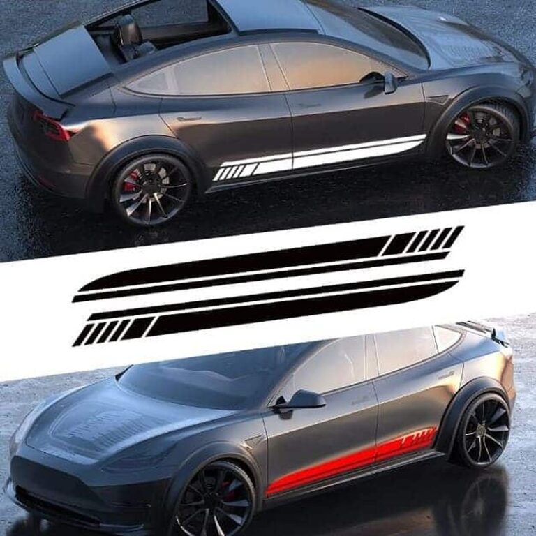 Stickers autocollants carrosserie Tesla Model 3 Y