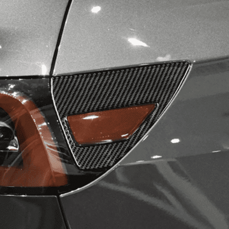 Couvercle port de recharge fibre de carbone Tesla Model 3 Y