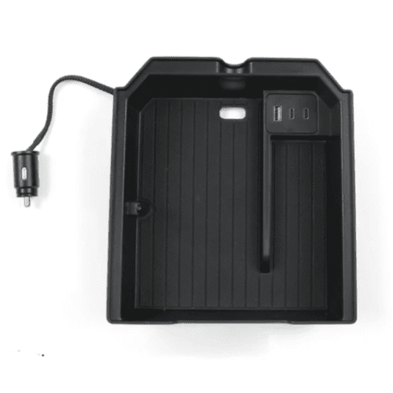 Boite avec prise usb console centrale Tesla Model Y 3