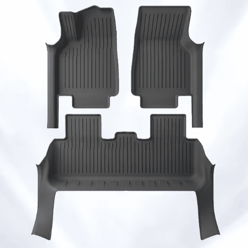 Tapis De Sol 3D Sur Mesure Pour Tesla Model Y Facelift 2025 - Caoutchouc Haute Protection, Antidérapant