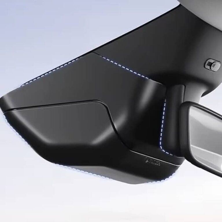 Boitier lunette rétroviseur Tesla Model Y (2)