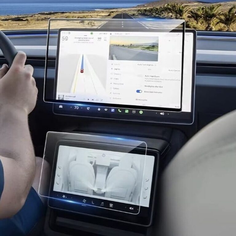 Protection écran verre trampé 16 Tesla Model Y