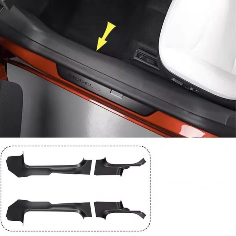 Protection seuil de porte avant Tesla Model 3