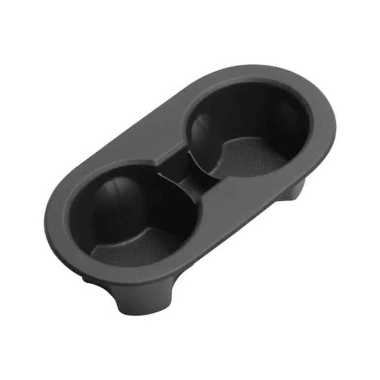 Protection porte gobelet accoudoir passager arrière Tesla Model Y