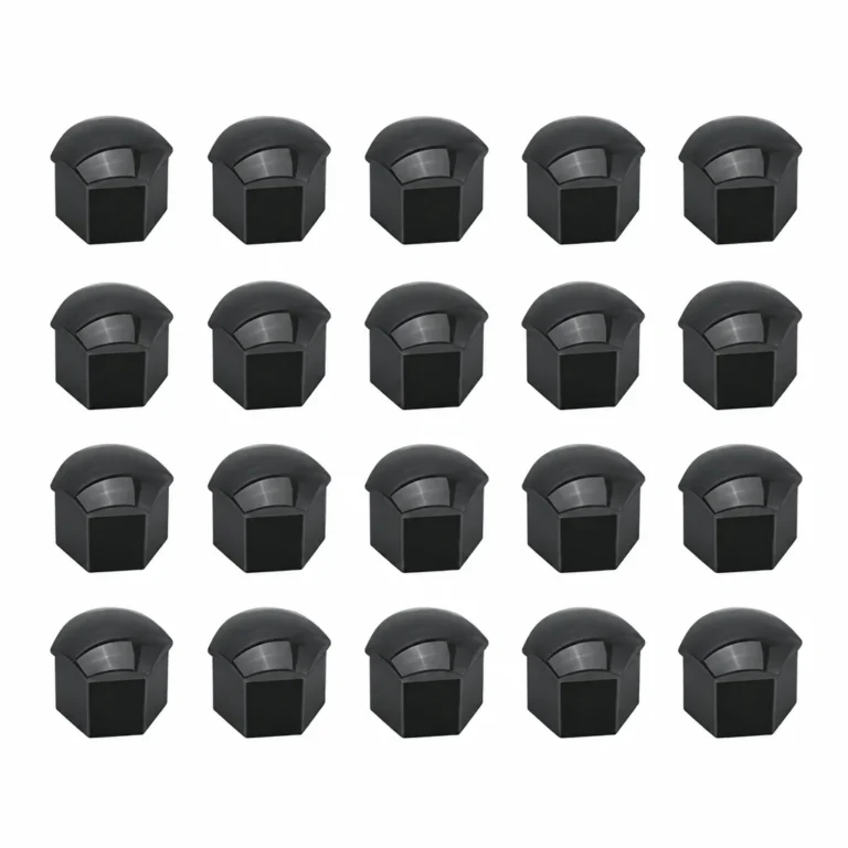 Cache boulon roue et moyeu central Tesla Model Y 3 - Caches de boulons — noir mat (20 pièces)
