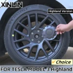 Cache moyeu ventral boulon roue Tesla Model 3 Highland